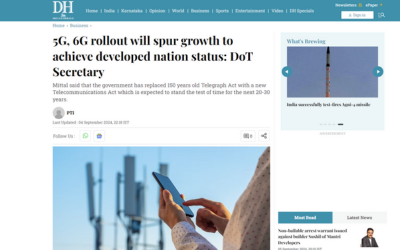 https://mail.prcai.org/cms/5G, 6G rollout will spur growth to achieve developed nation status: DoT Secretary